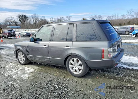 2006 Land Rover Range Rover Hse z USA, uszkodzony, nr VIN SALME15476A211731